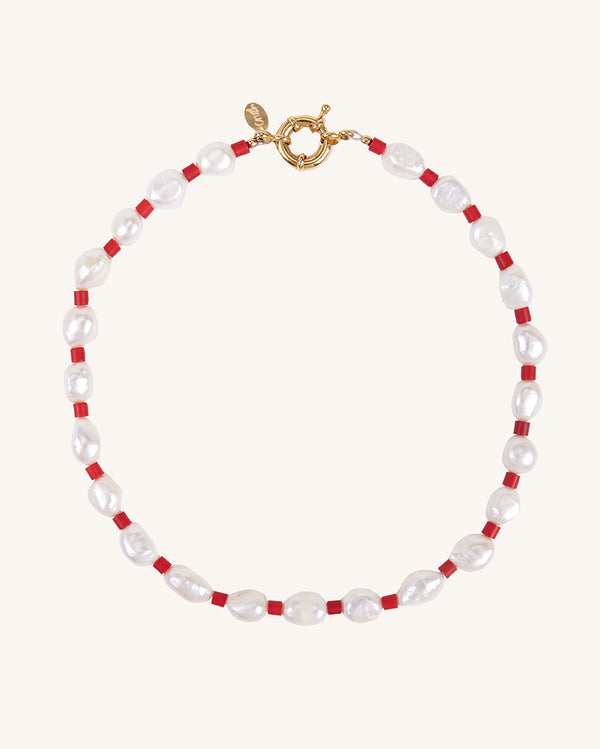 Amalfi Red Necklace