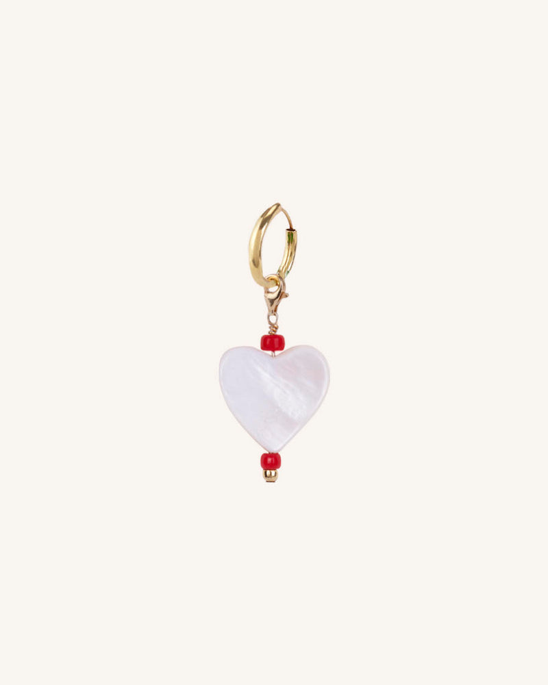 QUEEN OF HEARTS CHARM/EARRING